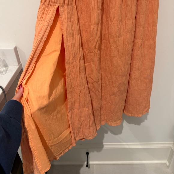 Sovere Mercy Maxi Skirt in Apricot, Size 4 - Picture 4 of 8